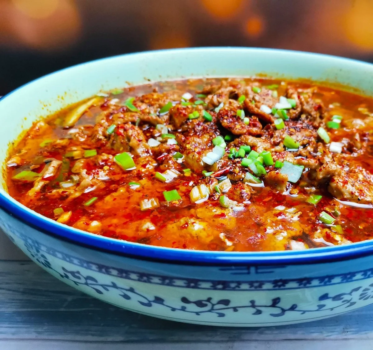 sichuan beef 水煮牛肉